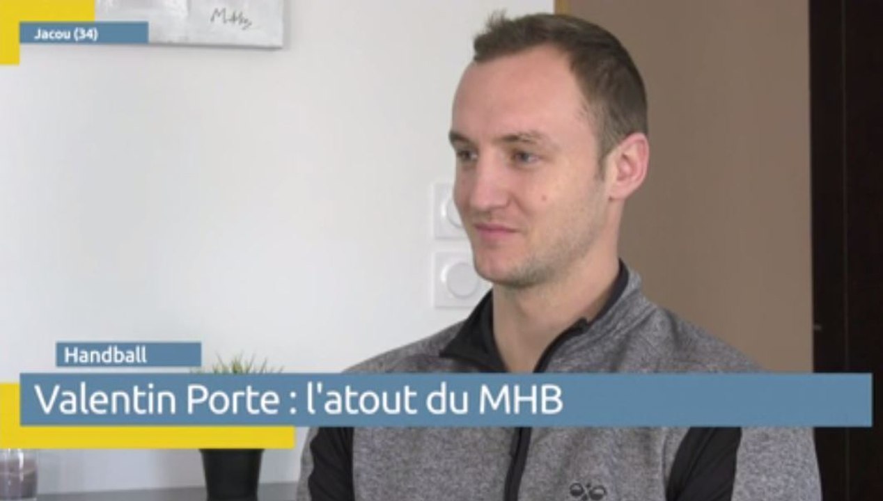 Reportage Vià Occitanie - Valentin Porte, l'atout du MHB