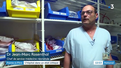 Pointe-à-Pitre : l'hôpital dans un état critique