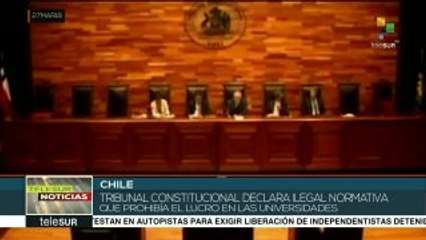 Justicia chilena declara ilegal norma que prohíbe lucro en educación