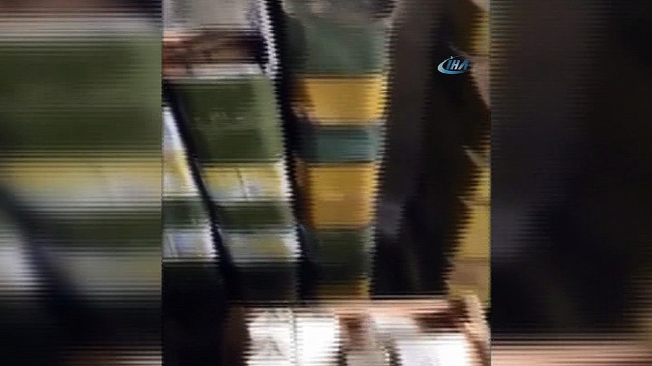- Afrin’de teröristlere ait sığınakta mühimmat ele geçirildi