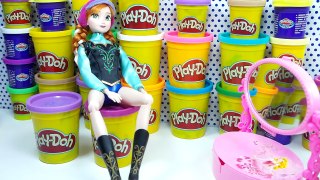 Anna Frozen Bambola - Pongo Play Doh Creazioni - Disney Frozen italiano - Giochi per ragazze