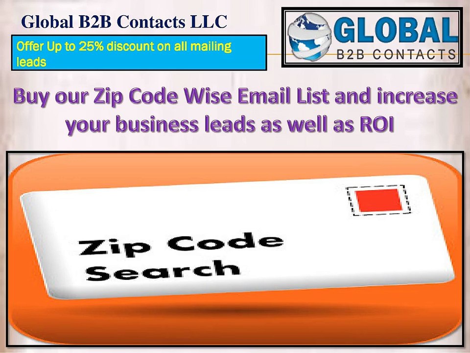 Buy our Zip Code Wise Email List and increase your business leads as well as ROI