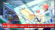 Dolar 4 lirayı geçti, Euro 5 liraya dayandı!