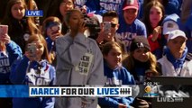 Singer Ariana Grande Sings 'Be Alright' As Part Of The March For Our Lives [mpuTU59i8cs]
