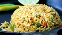 Tawa pulao Recipe in Hindi | तवा पुलाव | Mumbai style Tawa Pulao Recipe - Indian Recipes for Dinner