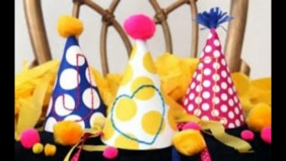 Gorros para cumpleaños o fiestas