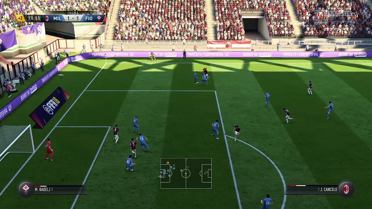 FIFA 18 Milan 1-1