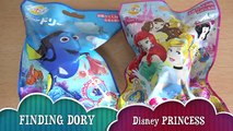 Disney Pixar Finding Dory Disney Princess 2 Surprise Eggs Bath Balls