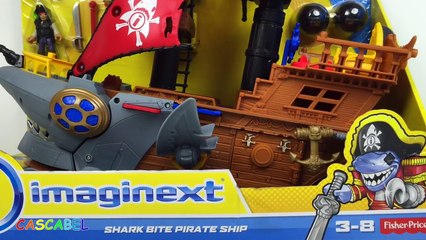 IMAGINEXT MORDEDURA DEL TIBURON BARCO PIRATA TESORO SHARKBITE SHIP BLACK BEAREDS TREASURE