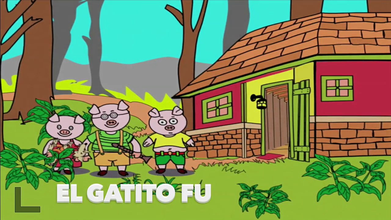 Lala, Lalo y Lolo: El Gatito Fu - Los tres cerditos