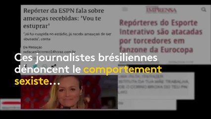 "Nous voulons travailler en paix" : le manifeste anti-harcèlement des journalistes sportives brésiliennes