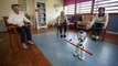 Un robot pour coacher la gym à l'EHPAD de Dirac
