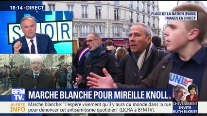 Marche blanche pour Mireille Knoll