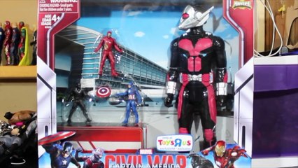 (Spanish)Capitan America Civil War Giant Man Paquete Exclusivo de ToysRus