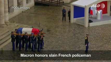 France bids farewell to hero policeman killed by jihadist