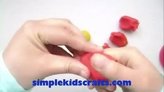 How to make a play-doh flower - EP - simplekidscrafts