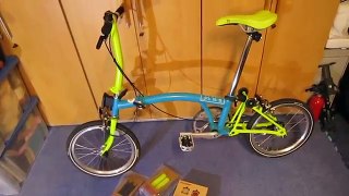 Brompton folding Bike 2017 NEW Info bicycle Lights ASCHER Dupe Akubra Brompton Girl