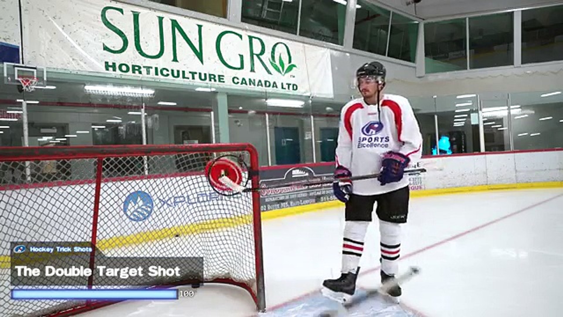 Hockey Trick Shots | SweetSpotSquad - video dailymotion