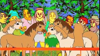 Rusty the Horses Big Day - Aesops fables From KidRhymes - HINDI