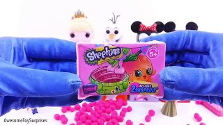 Disney Frozen DIY Cubeez Play-Doh Surprise Eggs Dippin Dots Mickey Minnie Mouse Learn Colors!