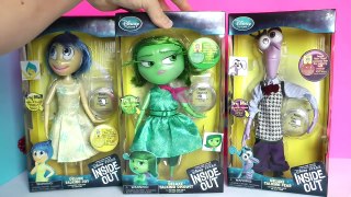 Disney Inside Out Movie Toys Review of Joy Fear and Disgust