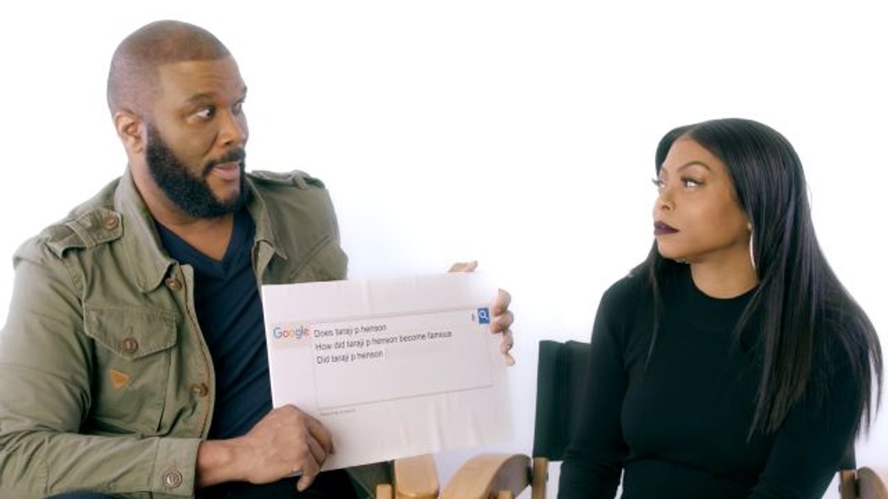 Taraji P. Henson & Tyler Perry Answer the Web's Most Searched Questions