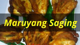 Maruyang Saging or Banana Fritters