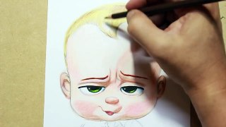 Dibujando El bebé Jefazo - Película 2017 - The Boss Baby