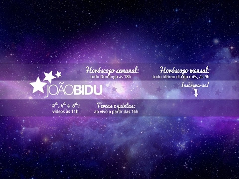 [AO VIVO] Destaques astrais da semana e simpatia para realizar desejo | João Bidu