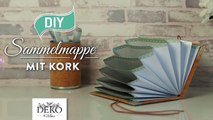 DIY: hübsche Sammelmappe mit Kork einfach selber machen [How to] Deko Kitchen