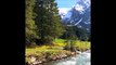 Non ce n'est pas une peinture mais le paysage magnifique du Oberland en Suisse