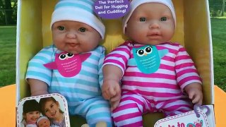 Twin BABY Dolls Unboxing!!! Cute Lots to Cuddle Babies!