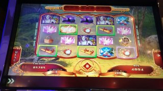 BIG WIN w/ SURPRISE Ending - Ruby Slippers 2 Slot Machine Bonus Yellow Brick Road