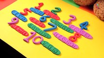 Play Doh Numbers Song & Spelling | Learn Number Names