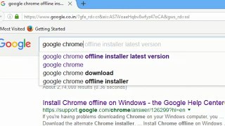 How to Download and Install Google Chrome Windows 7/8/8.1 and 10