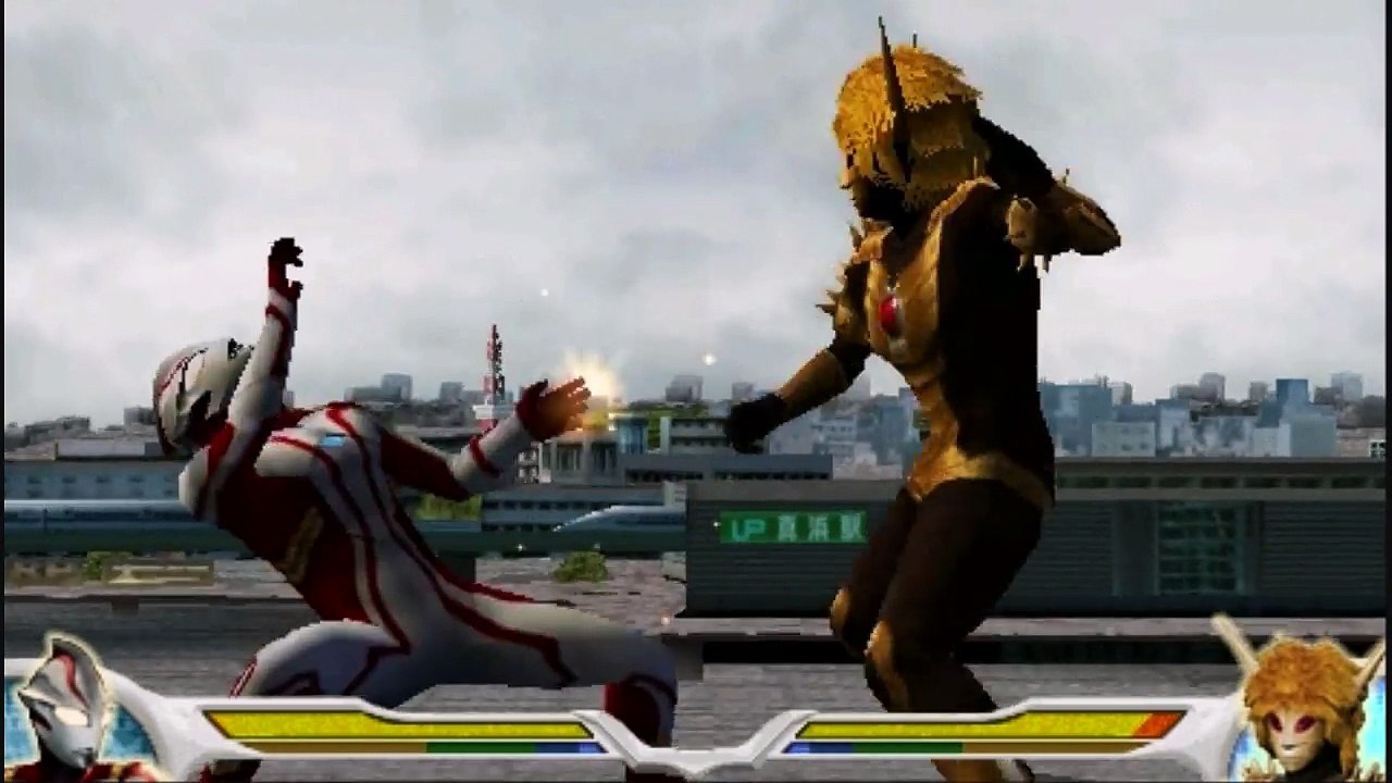 Ultraman Mebius in Ultraman Fighting Evolution 0