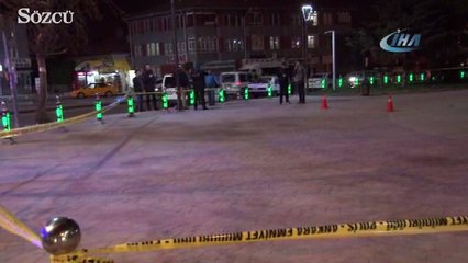 Ankara’da silahlı saldırı 2 yaralı