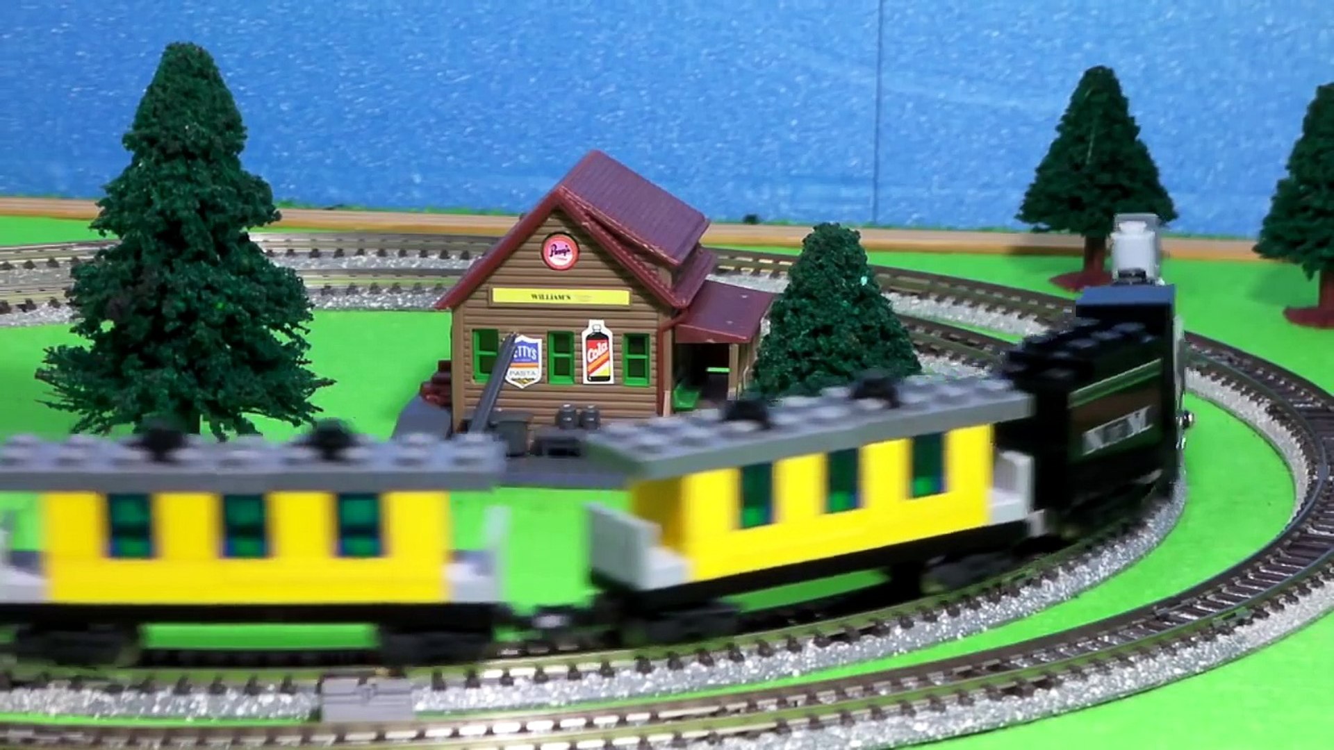 Thomas Friends The Great Race N Gauge Mini Lego Train Carlos ｎゲージ レゴトレイン きかんしゃトーマス カルロス Video Dailymotion
