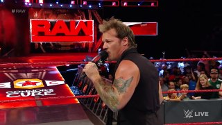Chris Jericho unveils The List of Jericho: Raw, Sept. 19, 2016