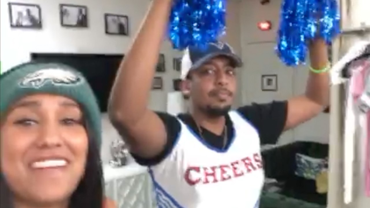 Krystle Rich Makes Matt Dress Up As A Patriots...