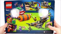 LEGO® Batman The Joker Steam Roller 76013 w/ The Batwing Robin & Batgirl Speed Build