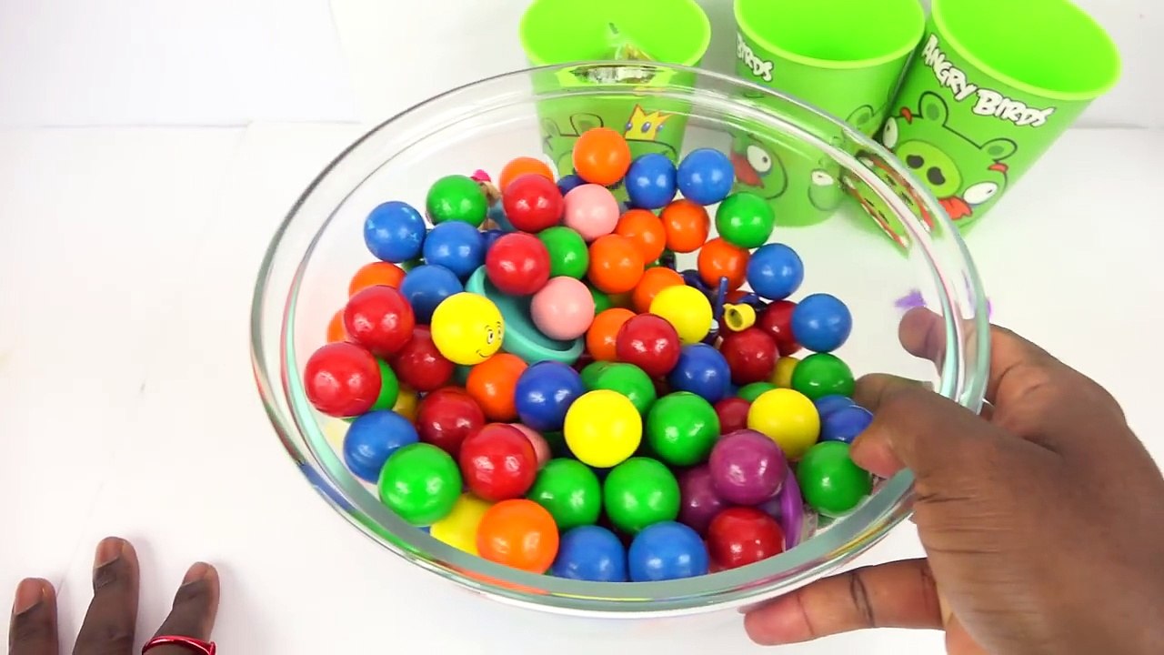 Gumballs Surprise Cups Angrybirds Movie Paw Patrol Peppa Pig Inside Out Disney Pixar