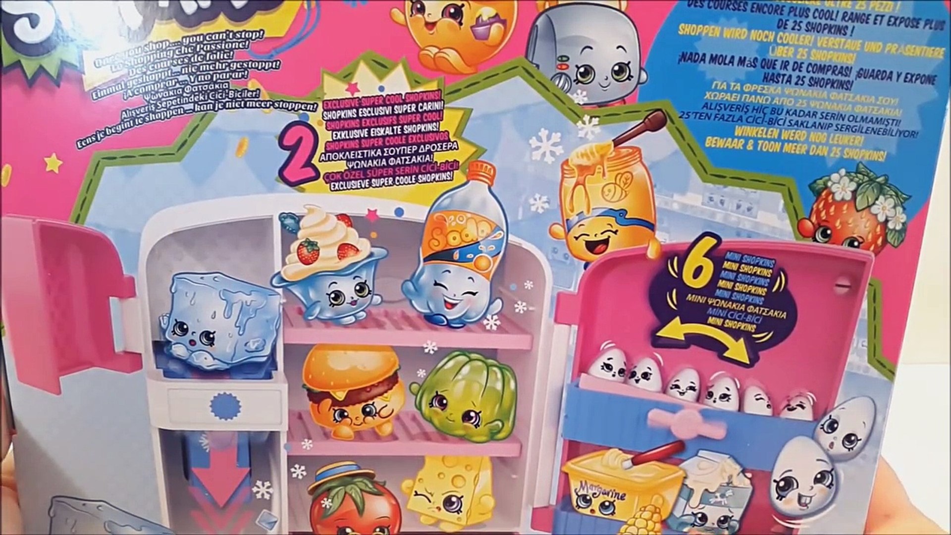 Nevera de los Shopkins ☆ Juguetes de shopkins en español ☆ Shopkins fridge toys - Vídeo Dailymotion