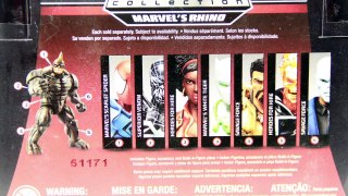 Marvel Legends Infinite Series Spider-Man 6 Rhino Build A Figure Review
