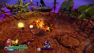 Skylanders Trap Team - Wildfire - Shield Slasher Path Guide