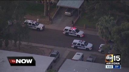 Arson suspect shot by police at Phoenix home