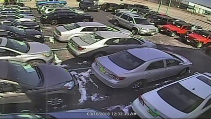 Download Video: Surveillance Video Captures Woman Pull Up to Car Dealership, Shoot Owner in Back of the Head