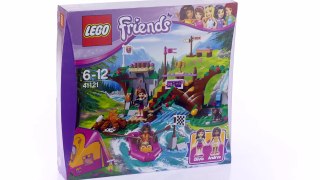 Lego Friends 41121 Adventure Camp Rafting - Lego Speed Build Review