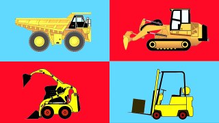 Construction Vehicles | Animated Surprise Eggs filled with Trucks, Bulldozer, Excavator & more!