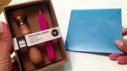 Unboxing en Review: Wax Seal Stamp Hema